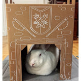 Bunny Tower - The toy hideaway for royal rabbits