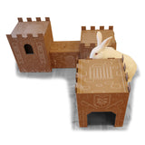 Mega Bunny Castle - the luxury estate for the most royal rabbits