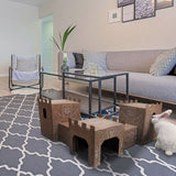 Mega Bunny Castle - the luxury estate for the most royal rabbits