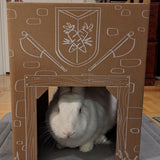 Bunny Tower - The toy hideaway for royal rabbits